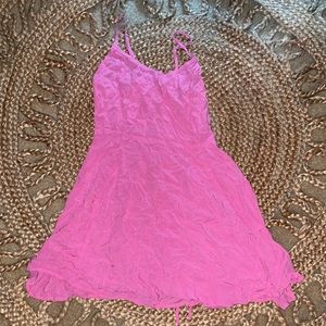 Pink Forever 21 Skater Dress